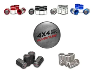 Valve Stem Caps for Car Sports Edition
